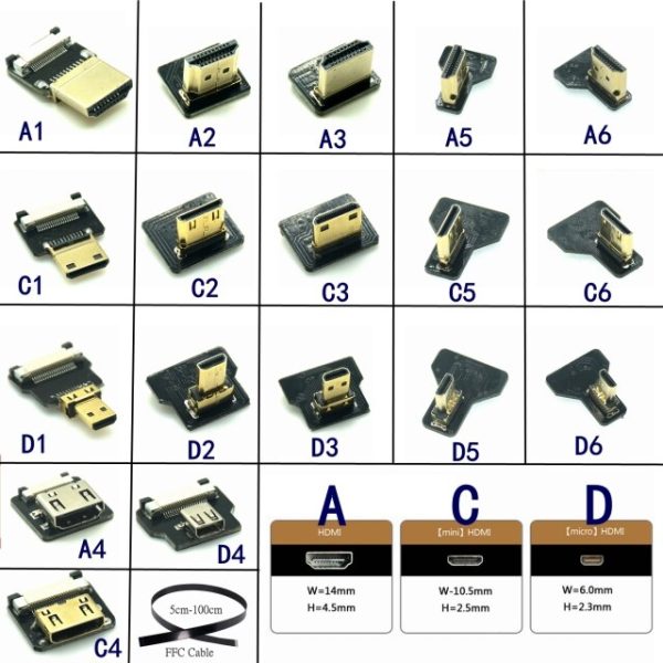 FPV HDMI / FFC Adapter Head Series