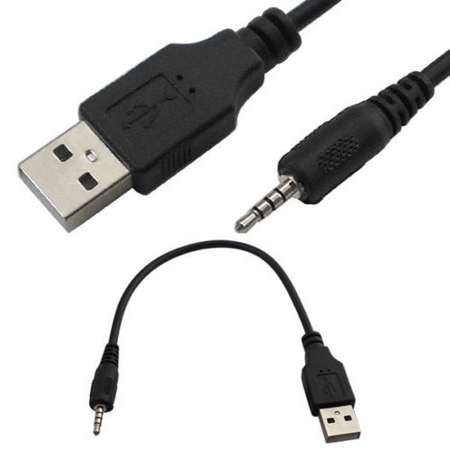 USB-A Male to 2.5mm Male Plug Charging / Data Cable