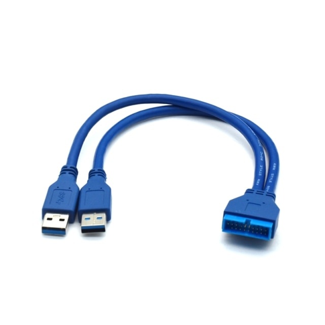 USB 3.0 Motherboard 20-Pin Panel / Extension Cable Series